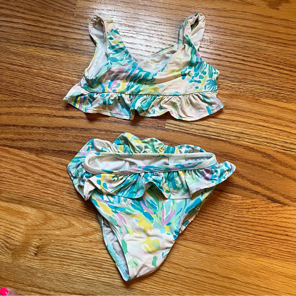 Lilly Pulitzer floral print bikini size 2